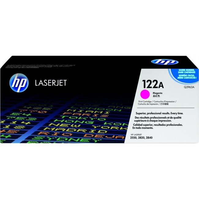 HP 122A Magenta Original LaserJet toner cartridge 1 pc(s) HP 122A Magenta Original LaserJet toner cartridge 1 pc(s)