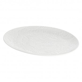 LA PORCELLANA BIANCA BOSCO Round serving tray 34 cm
