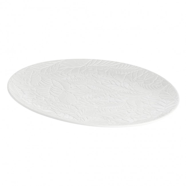 LA PORCELLANA BIANCA BOSCO Round serving tray 34 cm LA PORCELLANA BIANCA BOSCO Round serving tray 34 cm