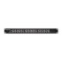 Qoltec 54478 Patch panel RACK | 12 ports | PoE | Black