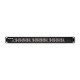 Qoltec 54478 Patch panel RACK | 12 ports | PoE | Black