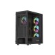 HOUSING GENESIS DIAXID 605 ARGB MIDI TOWER WITH USB-C WINDOW BLACK HOUSING GENESIS DIAXID 605 ARGB MIDI TOWER WITH USB-C WINDOW BLACK