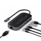 Satechi ST-U4MGEM laptop dock/port replicator Wired USB4 Black, Grey