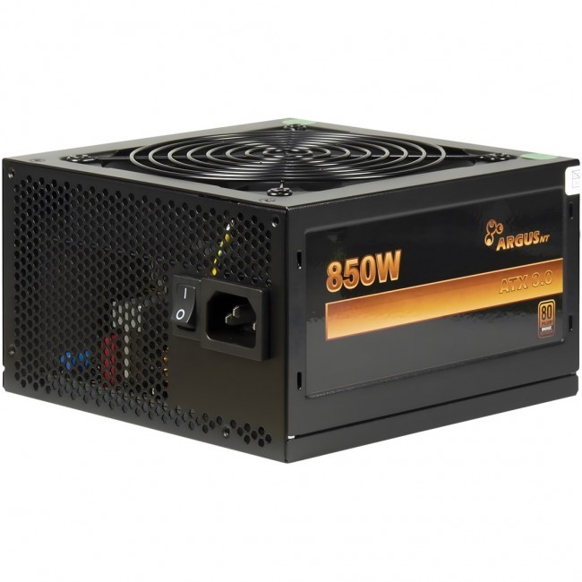 Inter-Tech BPS-850 power supply unit 850 W 20+4 pin ATX ATX Black
