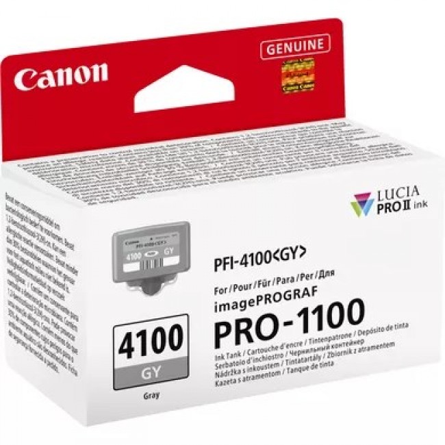 Canon LUCIA PRO II ink cartridge 1 pc(s) Original Standard Yield Grey Canon LUCIA PRO II ink cartridge 1 pc(s) Original Standard Yield Grey