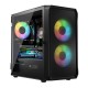 Logic PORTOS ARGB MINI USB 3.0 Case Black Logic PORTOS ARGB MINI USB 3.0 Case Black