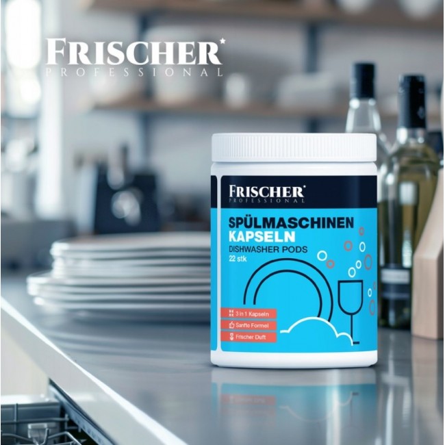 Frischer 3-in-1 dishwasher capsules, 52 pieces Frischer 3-in-1 dishwasher capsules, 52 pieces