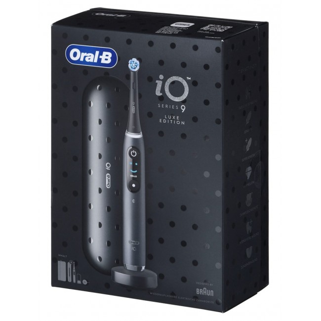 Oral-B iO Series 9 Luxe Edition Black Onyx Toothbrush Oral-B iO Series 9 Luxe Edition Black Onyx Toothbrush