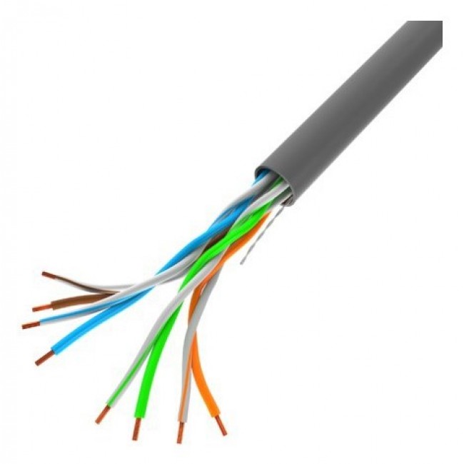 Lanberg LCU5-11CU-0100-S networking cable Grey 100 m Cat.5/Cat.5e U/UTP (UTP)