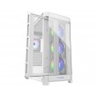 COUGAR Midi Tower Case Duoface Pro ARGB, White