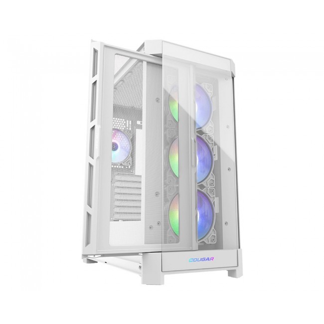 COUGAR Midi Tower Case Duoface Pro ARGB, White
