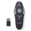 Gembird WP-L-11 wireless presenter RF Black