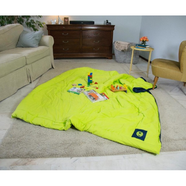 Coleman Heaton Peak 220 Adult Rectangular sleeping bag Cotton, Polyester Blue, Yellow