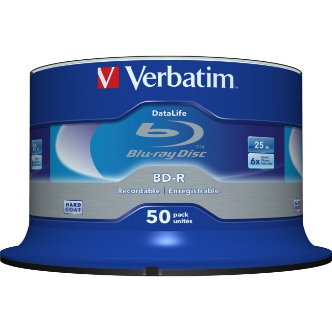 Verbatim Datalife 6x BD-R 25 GB 50 pc(s)