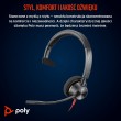 HP Poly Blackwire 3310 Monaural Microsoft Teams Certified USB-C Headset +USB-C/A Adapter