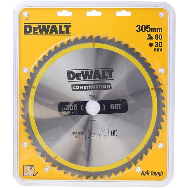 DeWALT DT1960-QZ circular saw blade 1 pc(s)