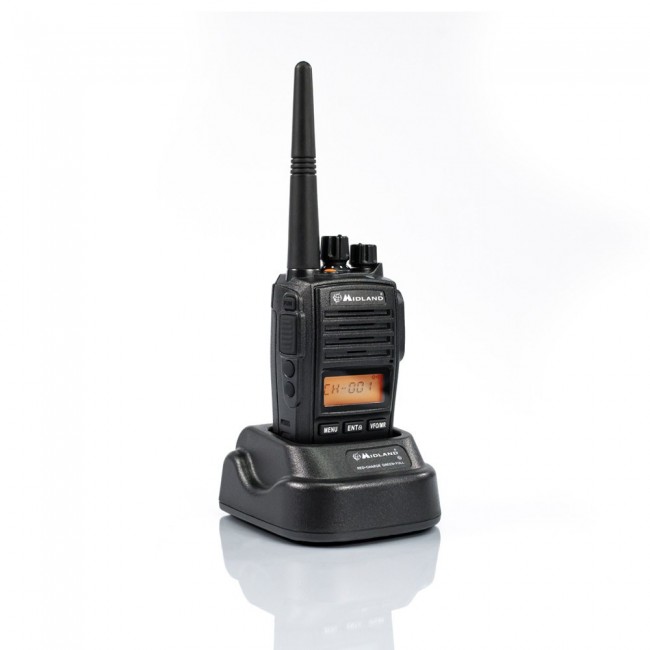 Midland G18 - PMR446 two-way radio 8 channels 446.00625 - 446.09375 MHz Black Midland G18 - PMR446 two-way radio 8 channels 446.00625 - 446.09375 MHz Black
