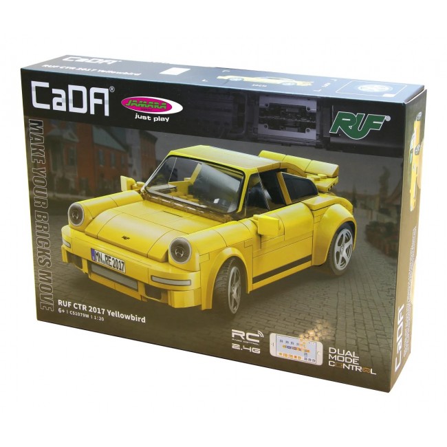 Jamara CaDA RUF CTR 2017 Yellowbird Radio-Controlled (RC) model Car Electric engine 1:20