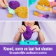 Kinetic Sand , Mermaid Crystal Playset, Over 1lb of Play Sand, Gold Shimmer Sand, Storage and Tools, Sensory Toys for Kids Ages 3 and up