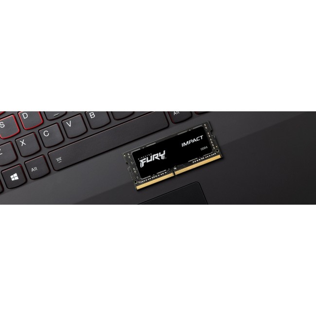 Kingston Technology FURY 16GB 3200MT/s DDR4 CL20 SODIMM (Kit of 2) Impact Kingston Technology FURY 16GB 3200MT/s DDR4 CL20 SODIMM (Kit of 2) Impact