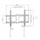 Gembird WM-80T-01 TV mount/stand 2.03 m (80
