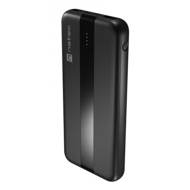 NATEC TREVI SLIM Q V2 Lithium Polymer (LiPo) 10000 mAh Black NATEC TREVI SLIM Q V2 Lithium Polymer (LiPo) 10000 mAh Black