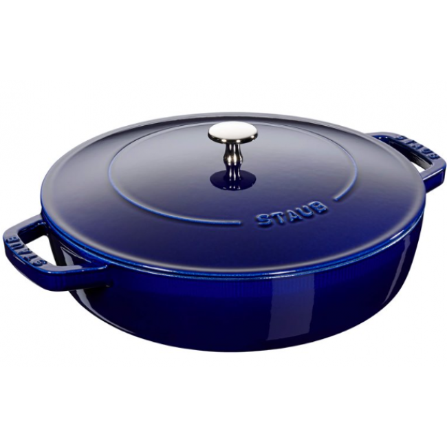 Deep frying pan with lid STAUB 28 cm 40511-476-0 Deep frying pan with lid STAUB 28 cm 40511-476-0