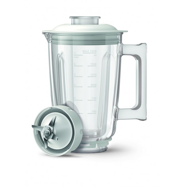 Philips 7000 series HR3760/01 blender 2 L Tabletop blender 1500 W Stainless steel, White