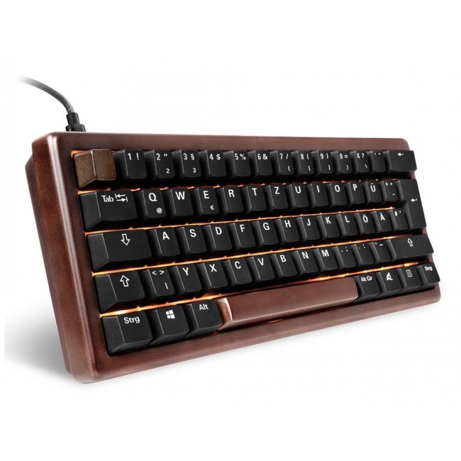 Sharkoon 100068100 keyboard Office USB QWERTZ German Wood Sharkoon 100068100 keyboard Office USB QWERTZ German Wood
