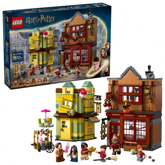 LEGO HARRY POTTER 76452 Quality Quidditch Supplies & Ice Cream Parlour LEGO HARRY POTTER 76452 Quality Quidditch Supplies & Ice Cream Parlour
