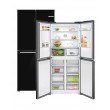 Bosch Serie 4 KMC85LBEA side-by-side refrigerator Freestanding 547 L E Black