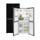 Bosch Serie 4 KMC85LBEA side-by-side refrigerator Freestanding 547 L E Black