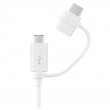 Samsung EP-DG930 USB cable 1.5 m USB 2.0 USB A USB C/Micro-USB B White Samsung EP-DG930 USB cable 1.5 m USB 2.0 USB A USB C/Micro-USB B White