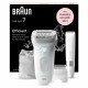 Braun Silk- pil 7 7-441 40 tweezers Silver, White