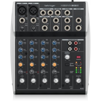 Behringer Xenyx 802S 2 channels Black, Silver
