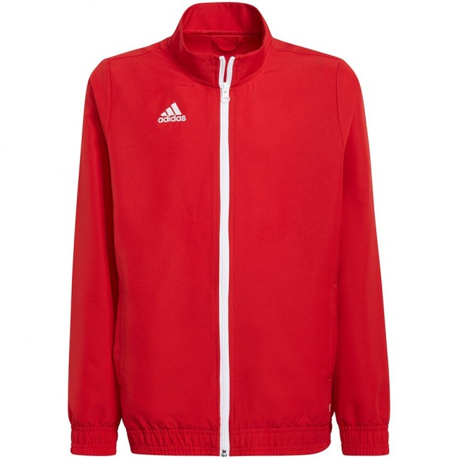 adidas Entrada 22 Presentation Jacket red H57540 152cm adidas Entrada 22 Presentation Jacket red H57540 152cm