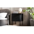 Cama Bedside table 2 pcs PALAZZO BIS 45x39xH59 mat black Cama Bedside table 2 pcs PALAZZO BIS 45x39xH59 mat black