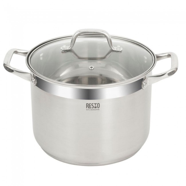 Resto Kitchenware Libra 8 L Round Stainless steel Resto Kitchenware Libra 8 L Round Stainless steel