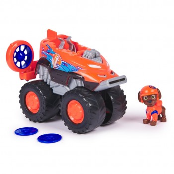 PAW Patrol : Rescue Wheels Zuma s Hovercraft, Toy Truck with Projectile Launcher and Collectible Action Figure, Kids Toys for Boys & Girls Ages 3+