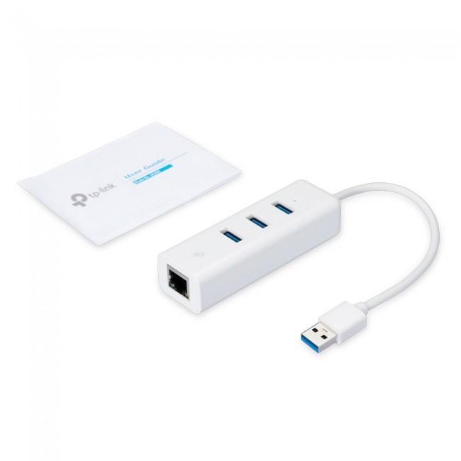 TP-Link UE330 laptop dock/port replicator Wired USB 3.2 Gen 1 (3.1 Gen 1) Type-A White TP-Link UE330 laptop dock/port replicator Wired USB 3.2 Gen 1 (3.1 Gen 1) Type-A White