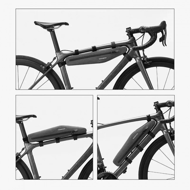 Rockbros AS-052 grey waterproof bike frame bag Rockbros AS-052 grey waterproof bike frame bag