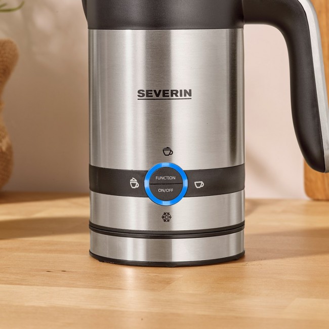 Severin SM 3584 milk frother/warmer Automatic Black, Stainless steel Severin SM 3584 milk frother/warmer Automatic Black, Stainless steel