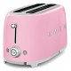 Smeg 50's Style Toaster TSF02PKEU Pink Smeg 50's Style Toaster TSF02PKEU Pink