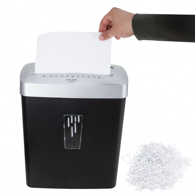 Paper shredder ADLER AD 1037 Silver Paper shredder ADLER AD 1037 Silver