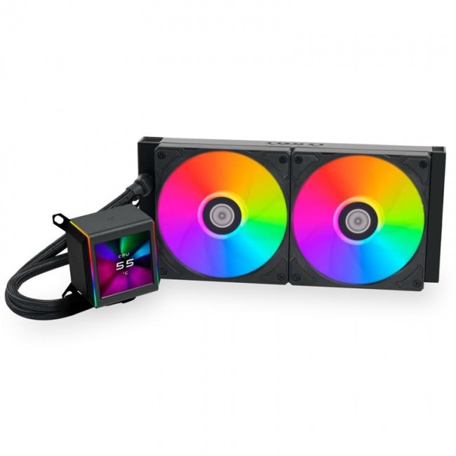 Lian Li GA II LCD Processor Liquid cooling kit 12 cm White Lian Li GA II LCD Processor Liquid cooling kit 12 cm White