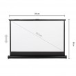 Maclean Portable Projection Screen Compact 40 Maclean Portable Projection Screen Compact 40