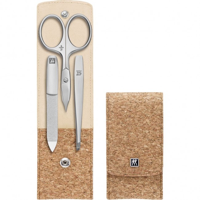 ZWILLING Twinox manicure set 97690-006-3 - cork case 3 pieces ZWILLING Twinox manicure set 97690-006-3 - cork case 3 pieces