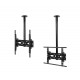 B-Tech Universal Flat Screen Ceiling Mount with Tilt (VESA 400) - 1m 50mm Pole