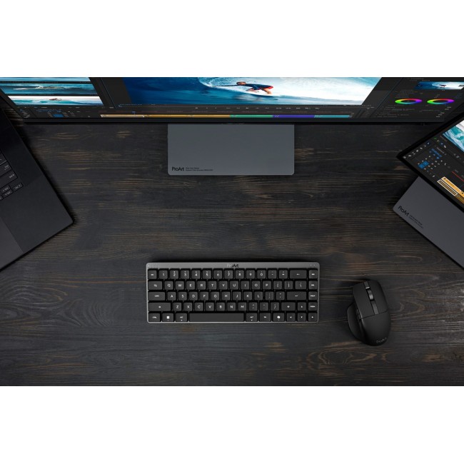 ASUS ProArt KD300 keyboard Home/Office USB + RF Wireless + Bluetooth Black ASUS ProArt KD300 keyboard Home/Office USB + RF Wireless + Bluetooth Black