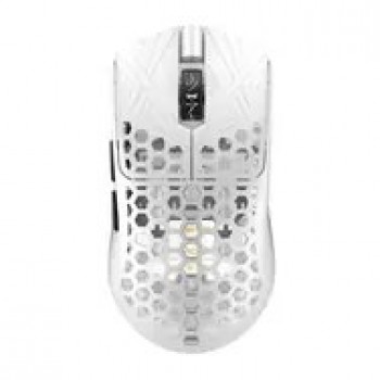 Arbiter Studio x TENKO AKITSU MEDIUM Wireless Gaming-Maus, 40 g, PixArt 3950, 8K Polling - wei 